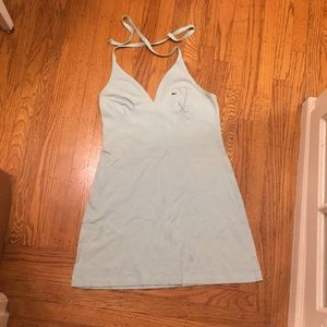 Lacoste Light Blue Halter Dress